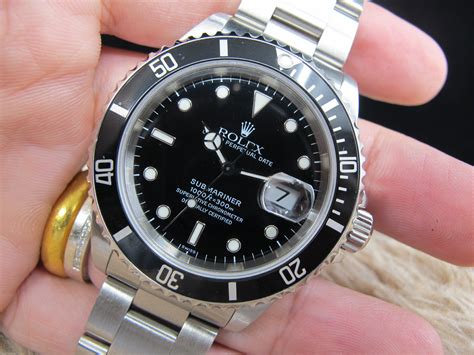 rolex submariner 1999 no date|rolex 16610 bezel.